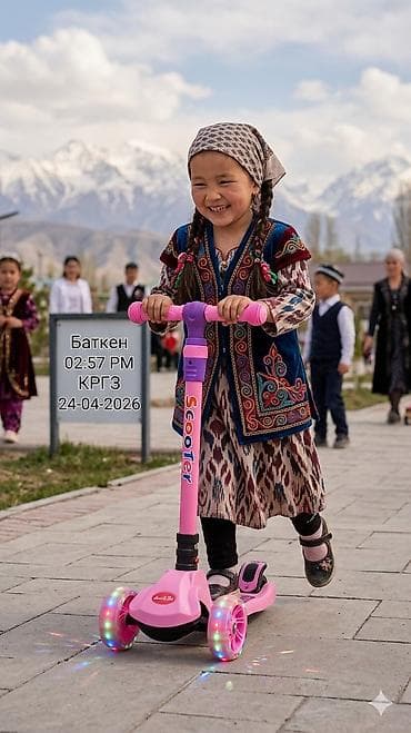 scoot: 🛴 Самокат детский Scooter 3-в-1 🌟 💥 Складной, с музыкой и светящимися — 3