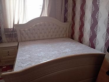 Балдар эмереги: Эки кишилик керебет, Жаңы, Матрасы бар, узуну - 2 см — 2