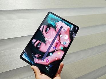 tab s7 fe: Планшет, Samsung, память 128 ГБ, 10" - 11", 4G (LTE), Б/у, Классический цвет - Серебристый — 7