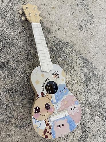 Музыкальные инструменты: Окулеле, гитара детский подарок 2500 сом — 1