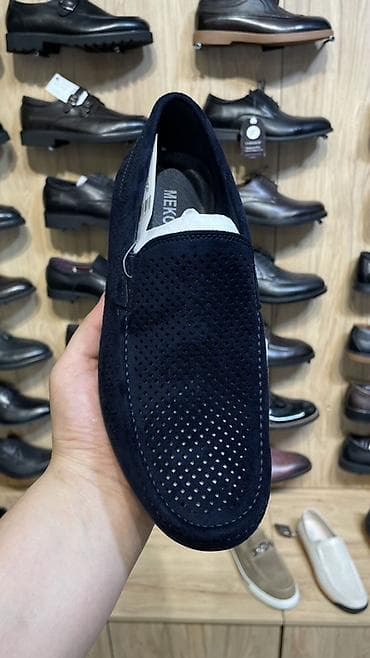 обувь для борьбы: Мужские лоферы с перфорацией - Формат: классические лоферы без — 9