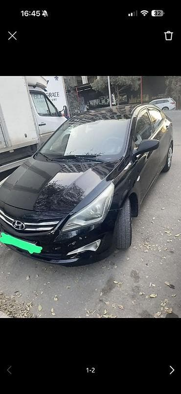 hyundai accent 2015: Hyundai Solaris: 2015 г., 1.4 л, Автомат, Бензин, Седан — 2
