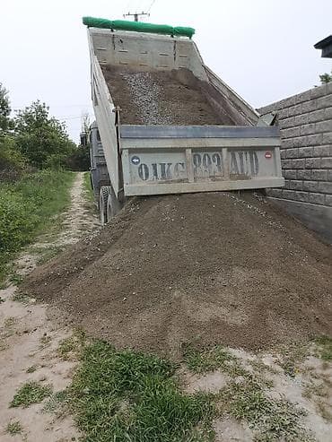 Смесь щебень и отсев, Мытая, Для бетона, Камаз