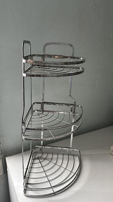 Этажерка для ванны, Железо