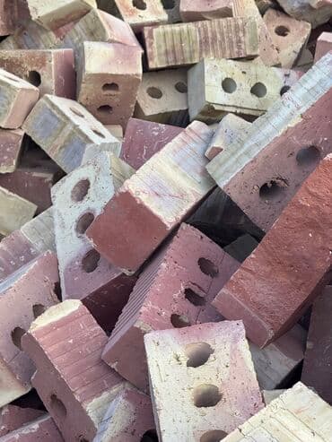 стекло кирпич: Пустотелый, дырчатый, Жженый кирпич, Полублок, 250×120×90 — 4