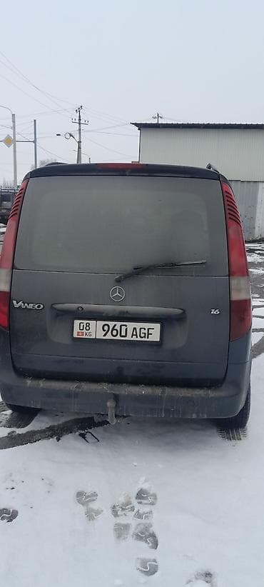 кочкор авто: Mercedes-Benz Vaneo: 2003 г., 1.6 л, Кол менен иштөөчү, Бензин, Вэн/Минивэн — 9