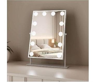 led matrix panel: Гримерное зеркало Green Lion Glam Shine Makeup Mirror 12 - Настольное — 3