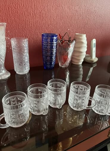 ящики токмок: Бокалы стекло под хрусталь советские 6 шт за набор .Состояние хорошее — 1