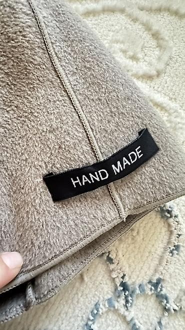 халатар: Пальто-халат женское, серое - Материал: 65% шерсть, 35% полиэстер — 3