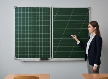 настольный офисный набор для руководителя: Доска школьная на заказ — 1