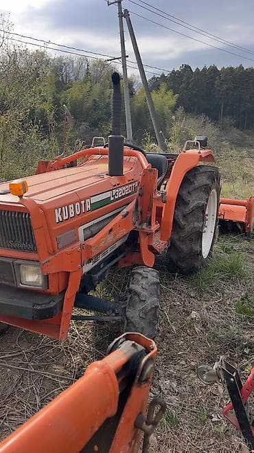 трактор с куном: Kubota L3202DT Sunshine — компактный полноприводный трактор с передней — 3