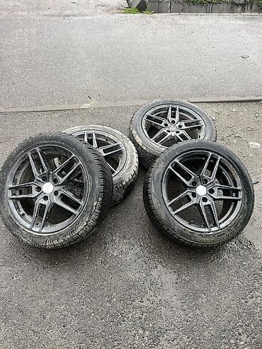 grand cherokee: Литые Диски R 17 Комплект, отверстий - 5, Б/у — 2