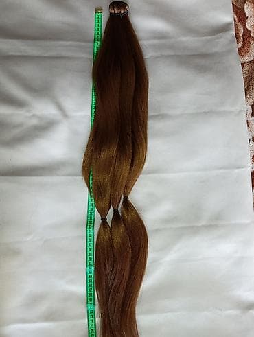 длина регулируется: Продаю волосы Хвосты, заколки и трессы Термоволокно хорошо — 8