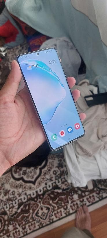Samsung Galaxy S20 (серый) - Дисплей: 6.2", AMOLED, безрамочный lalafo.kg да Samsung Galaxy S20 (серый) - Дисплей: 6.2", AMOLED, безрамочный