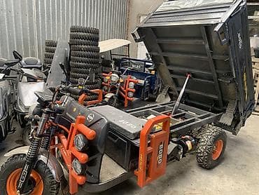 электроскутер оптом: 2000 тонны самосвал Грязевые колеса 6 шт аккумулятора по 68 AH — 1