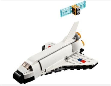 купить лего недорого: Lego Creator 31134 Космический шаттл 🛸, рекомендованный возраст 6+,144 — 2