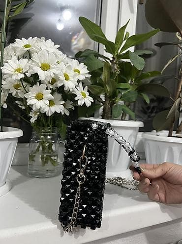 сколько стоят барсетки: Клатч, Материал: Бусины, Женские, Новый — 4