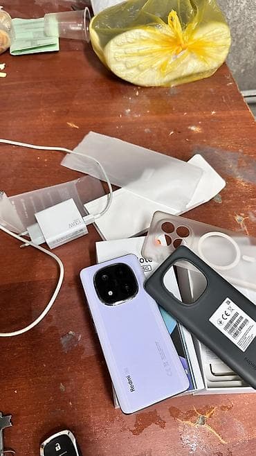 redmi note 14 pro: Redmi, Redmi Note 14 Pro Plus, Б/у, 512 ГБ, цвет - Фиолетовый, 2 SIM — 6
