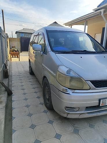 авариные авто: Nissan Serena: 2001 г., 2 л, Вариатор, Газ, Минивэн — 2