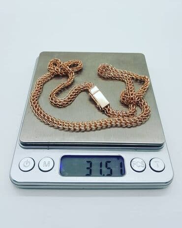 продаю золотую цепочку: Цепь для бензопилы, Проба 585, Унисекс, Новый, Ручная работа — 10