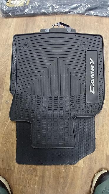 Тюнинг: Родные Резиновые Полики Для салона Toyota, цвет - Черный, Новый, Самовывоз — 3