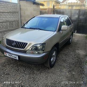 Lexus RX: 2000 г., 3 л, Автомат, Бензин, Кроссовер
