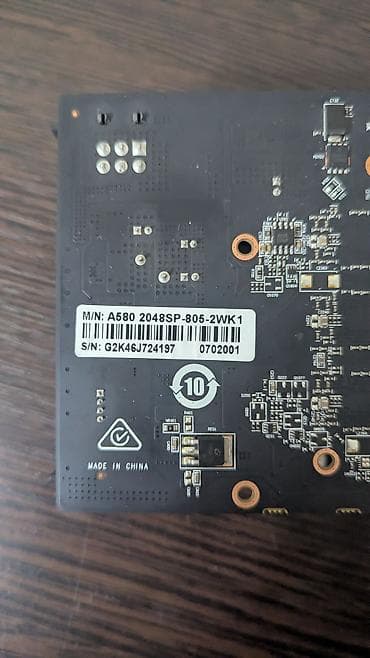 видеокарта 4: Видеокарта для ПК, Б/у, AMD, Radeon RX, 8 ГБ — 5