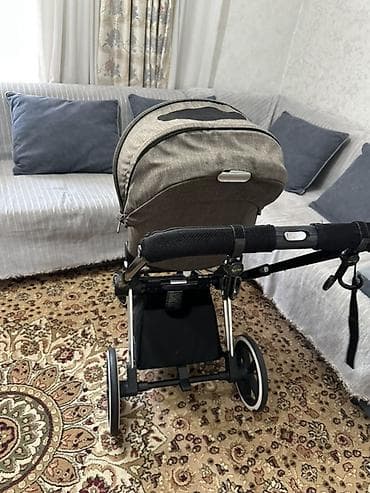 Коляски: Коляска, Cybex, цвет - Коричневый, Б/у, Самовывоз — 7
