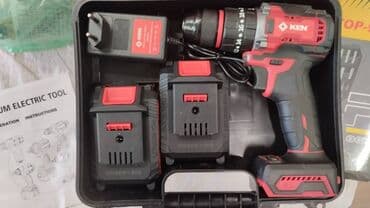 ручные инструменты: Кен шуруповёрт 2 батарейка 1 зарядник доставка по городу доставка по — 1