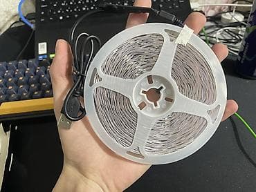 led лампа: Светодиодная RGB-лента – 15 метров - Управление: пульт ДУ + мобильное — 8