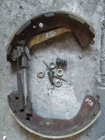 тормозные колодки nibk цена: Nissan Pathfinder R50 колодка ручника, Ниссан Патфайндер колодка — 1