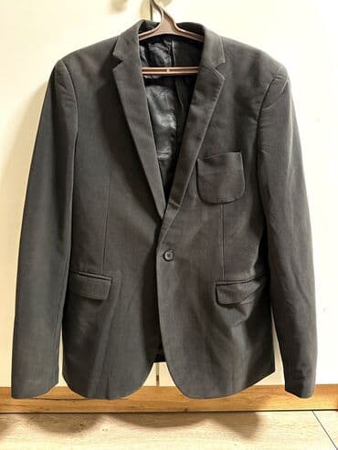 пиджаки женские бишкек: Тёмно-серый пиджак — 1