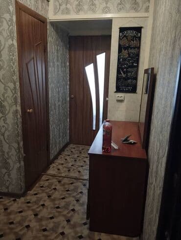 1 комната квартира бишкек: 1 бөлмө, 36 м², 105-серия, 1 кабат, Косметикалык ремонт — 4