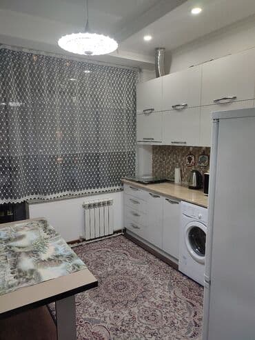 суточный дом в бишкеке: 1 комната, Душевая кабина, Постельное белье, Кондиционер — 8