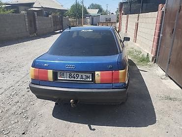 Унаа сатуу: Audi 80: 1989 г., 1.8 л, Кол менен иштөөчү, Бензин, Седан — 5