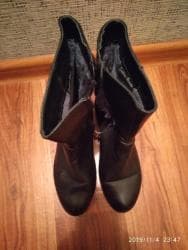 шлепка: Обувь женская Полусапожки зима 36 размер Балетки 36 размер Ботинки — 4