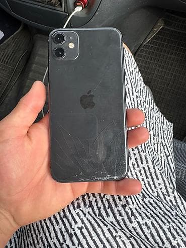 ipone 7: Черный смартфон iPhone 11 с двойной камерой внимание!!! Екран не — 2