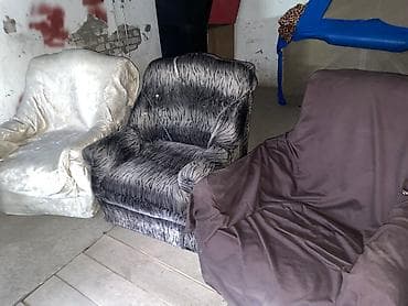 Прямой диван, Б/у