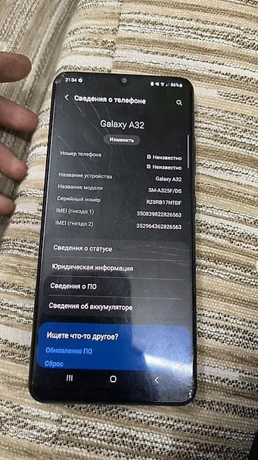 Техника и электроника: Samsung Galaxy A32 (модель SM-A325F/DS), двусимочный. Характеристики — 4