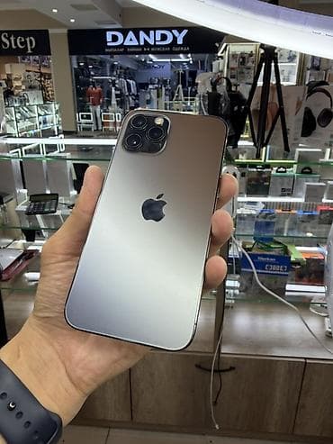 IPhone 12 Pro, Б/у, 128 ГБ, Графит