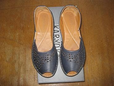 Женская обувь: Продаются балетки Синий цвет 38 размер В очень хорошем состоянии — 8