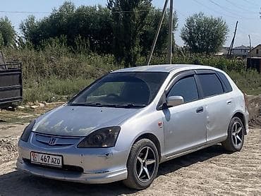 Honda Civic: 2002 г., 1.7 л, Вариатор, Бензин, Хэтчбэк — 2