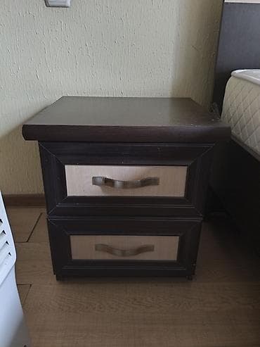 мебели б у: Двуспальная кровать, Б/у, С матрасом, длина - 300 см — 2