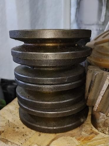 stud 100: Шкив многоручьевой для клиновых ремней - Материал: сталь, токарная — 2