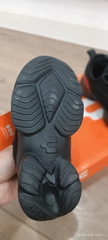 танцевальные туфли: Кроссовки детские CHarly Kids - Цвет: черный с красными акцентами - — 4