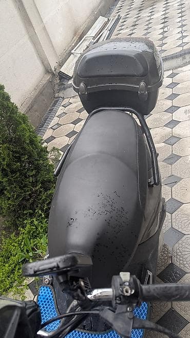 Мототехника: Это мой скутер. Вчера вечером я попал в аварию, передняя часть немного — 7