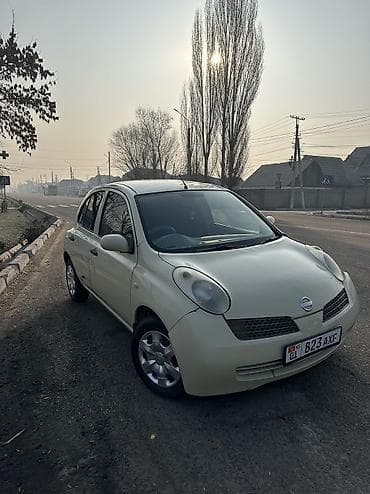 тайота марч: Nissan March: 2002 г., 1.3 л, Автомат, Газ, Хэтчбэк — 2