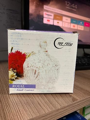 pro mozer: Сахарница с крышкой 10*13см стекло шкатулка #сахарница — 3