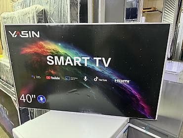 Телевизорлор: 🔥💥СРОЧНАЯ АКЦИЯ 💥🔥 телик телевизоры yasin 40E9000 smart tv с — 1