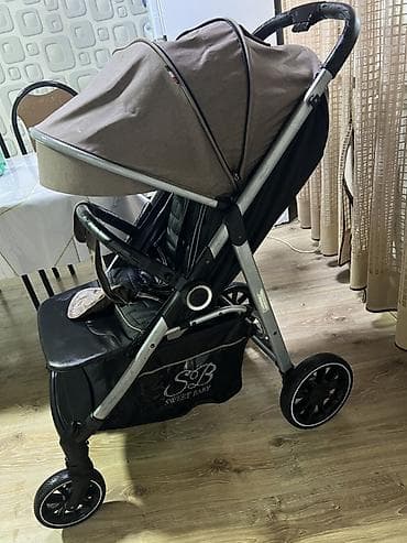 куплю коляска: Прогулочная коляска Sweet Baby (логотип SB на сиденье и корзине) — 2